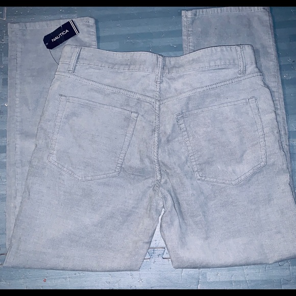 NWT Mens gray Nautica thin chords. 32w x 30L. - Picture 3 of 7